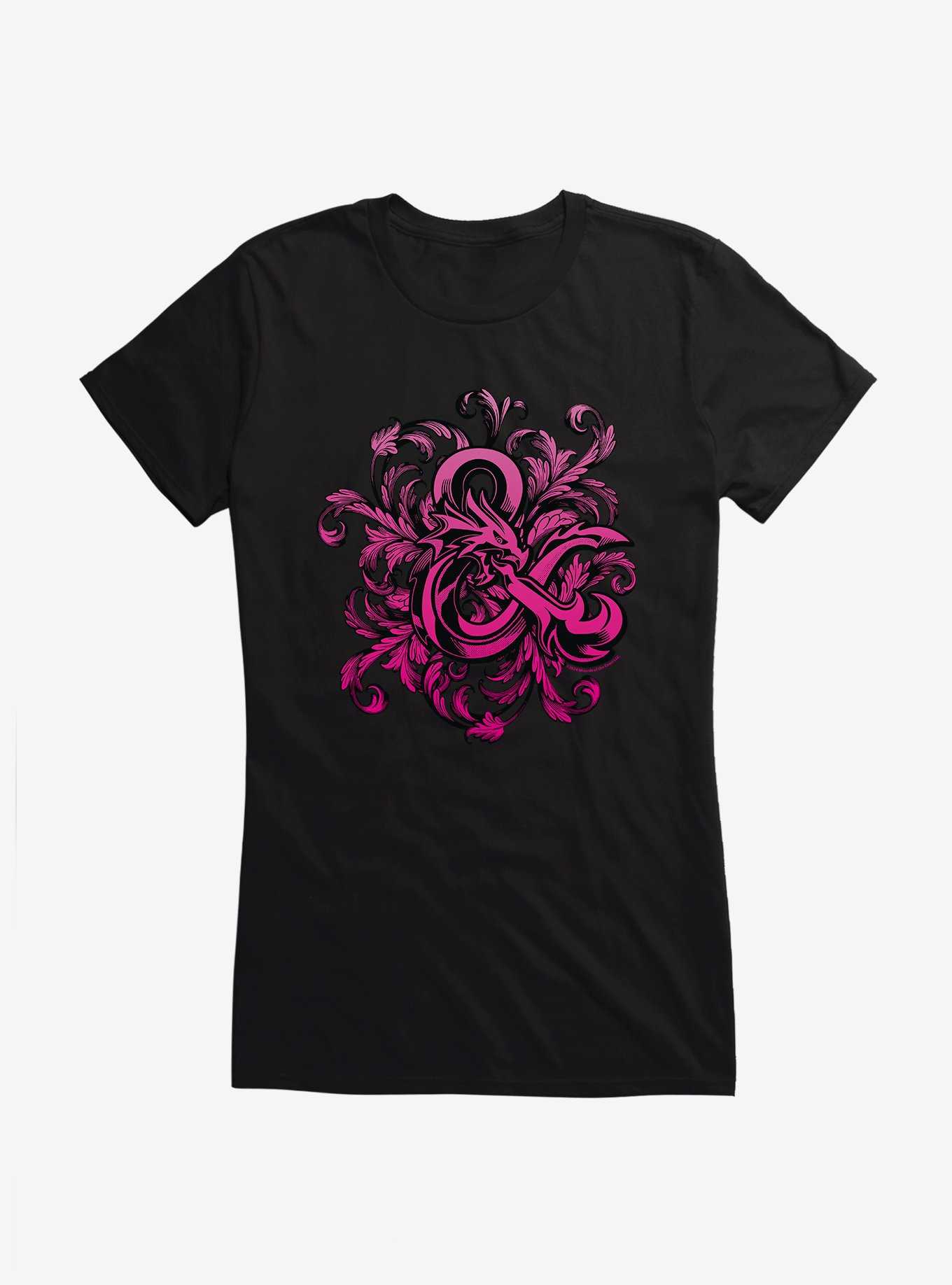 Dungeons & Dragons Flourish Ampersand Girls T-Shirt, , hi-res