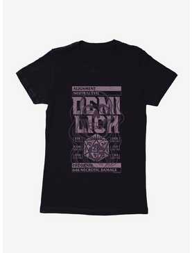 Dungeons & Dragons Demilich Stats Stamp Womens T-Shirt, , hi-res