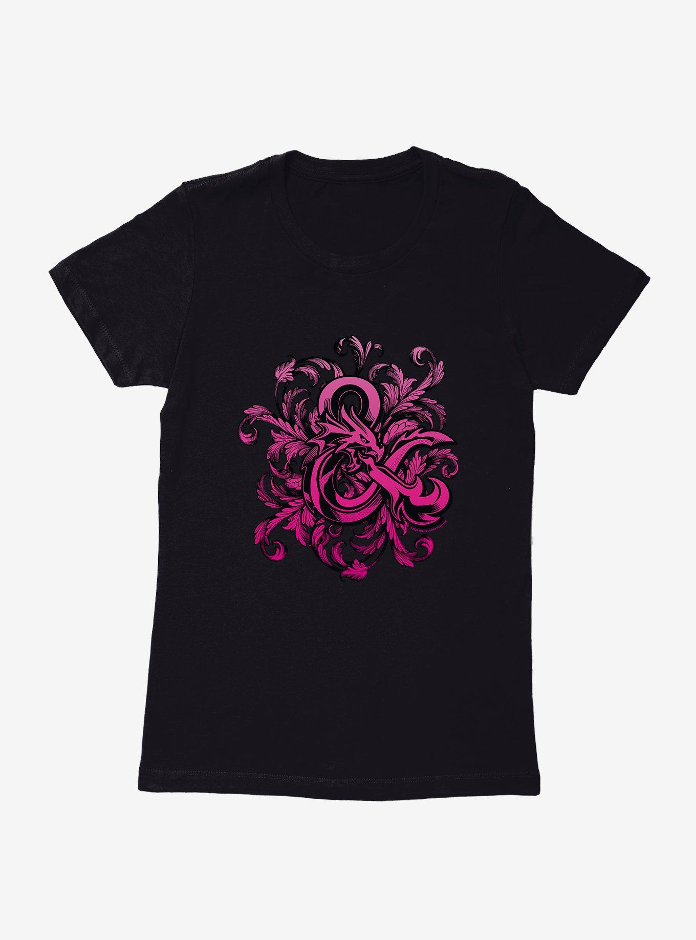 Dungeons & Dragons Flourish Ampersand Womens T-Shirt