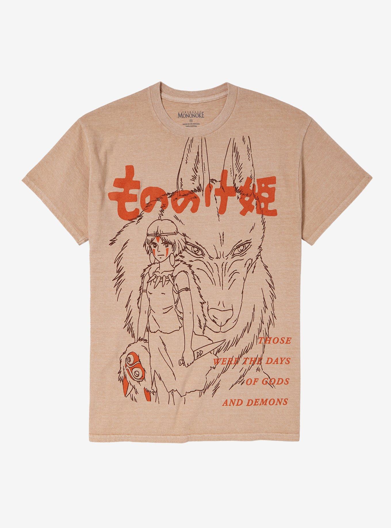 Studio Ghibli Princess Mononoke San & Moro T-Shirt | Hot Topic