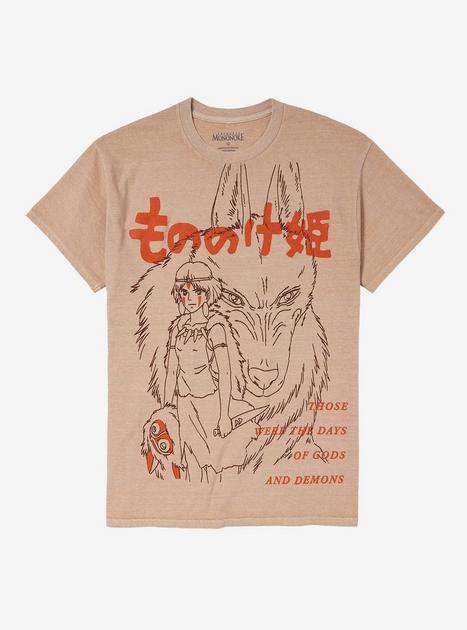 Studio Ghibli Princess Mononoke San & Moro T-Shirt | Hot Topic