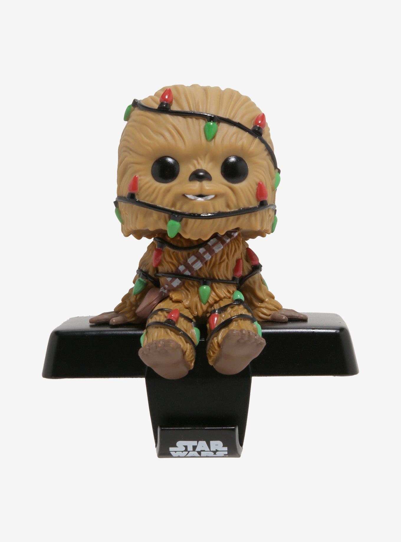 Funko Star Wars Pop! Chewbacca Bobble-Head Stocking Hanger 