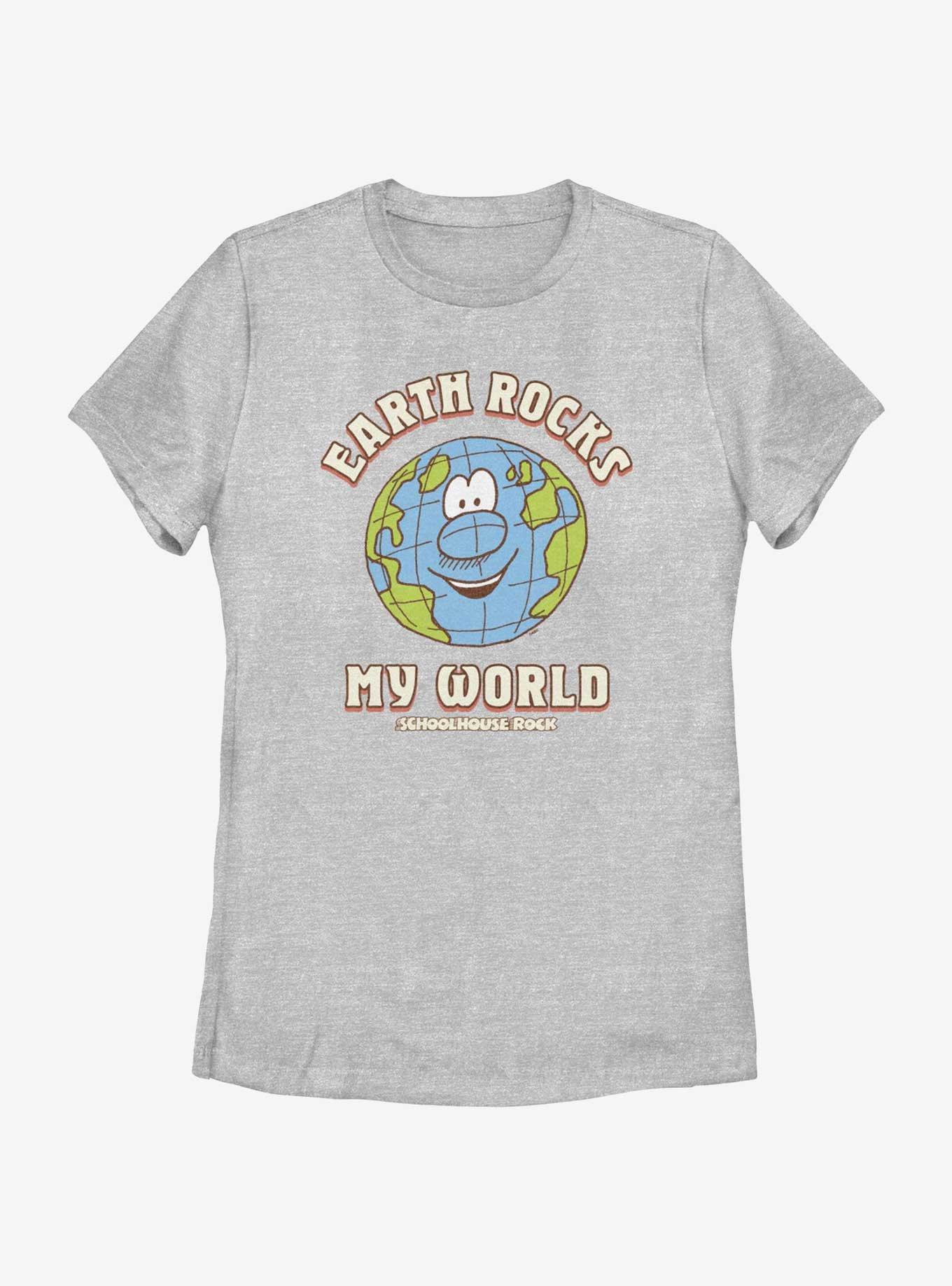 Schoolhouse Rock Earth Rocks My World Womens T-Shirt, , hi-res