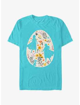 Disney Frozen Elsa Anna Olaf Egg Silhouette T-Shirt, , hi-res