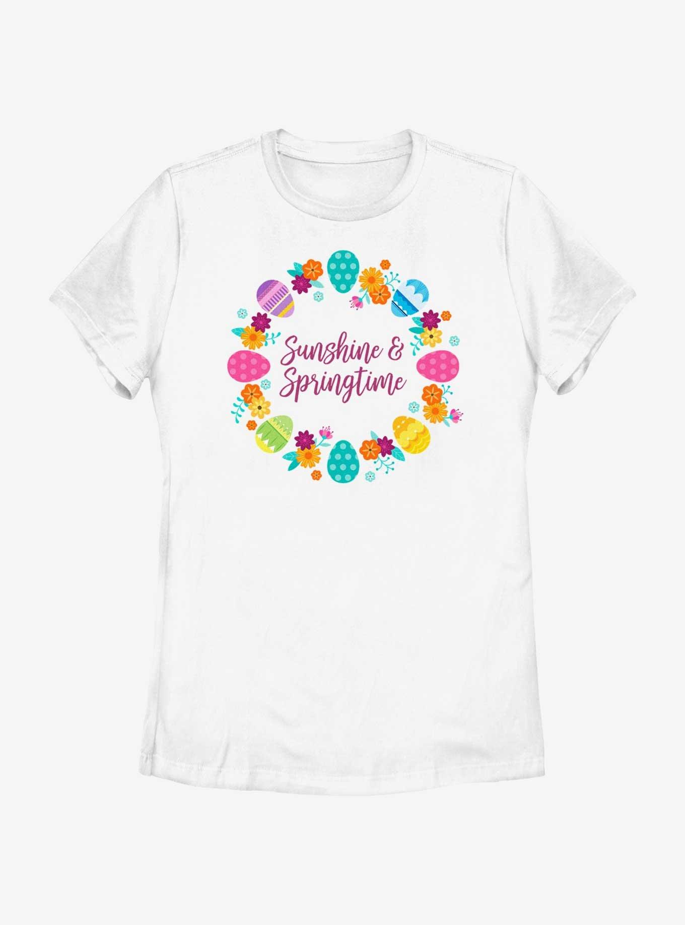 Disney Princesses Sunshine Spring Womens T-Shirt, WHITE, hi-res
