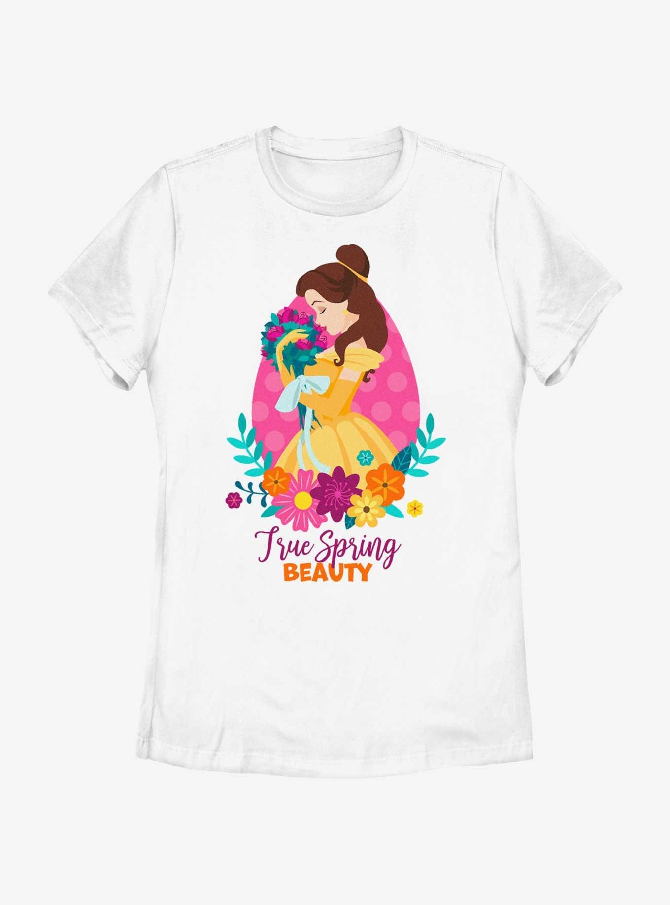 Disney Beauty and the Beast Belle True Spring Womens T-Shirt