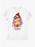 Disney Beauty and the Beast Belle True Spring Beauty Womens T-Shirt, WHITE, hi-res