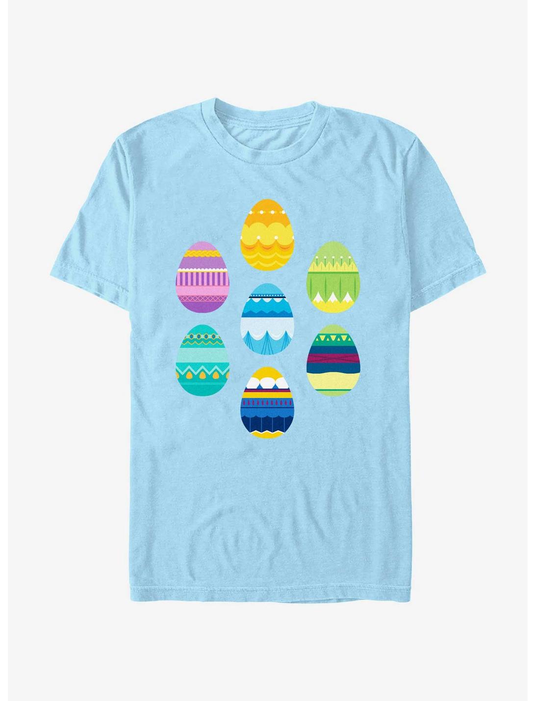 Disney Princesses Easter Egg Jumble T-Shirt, LT BLUE, hi-res