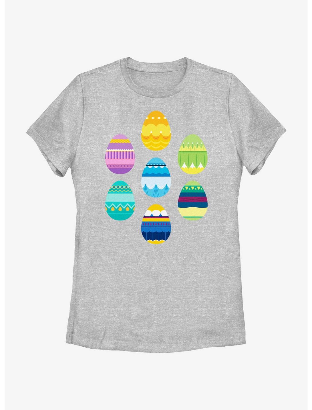 Disney Princesses Easter Egg Jumble Womens T-Shirt, ATH HTR, hi-res