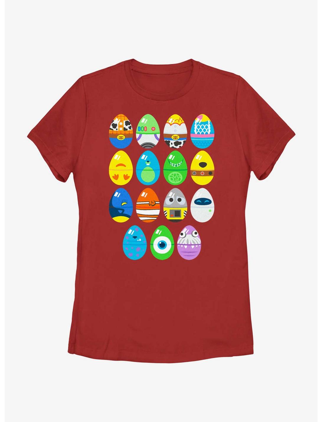 Disney Pixar Egg Jumble Womens T-Shirt, RED, hi-res