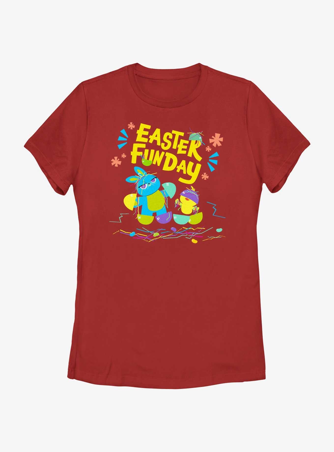 Disney Pixar Toy Story 4 Easter Funday Womens T-Shirt