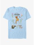 Disney Bambi Friends Flower & Thumper T-Shirt, LT BLUE, hi-res