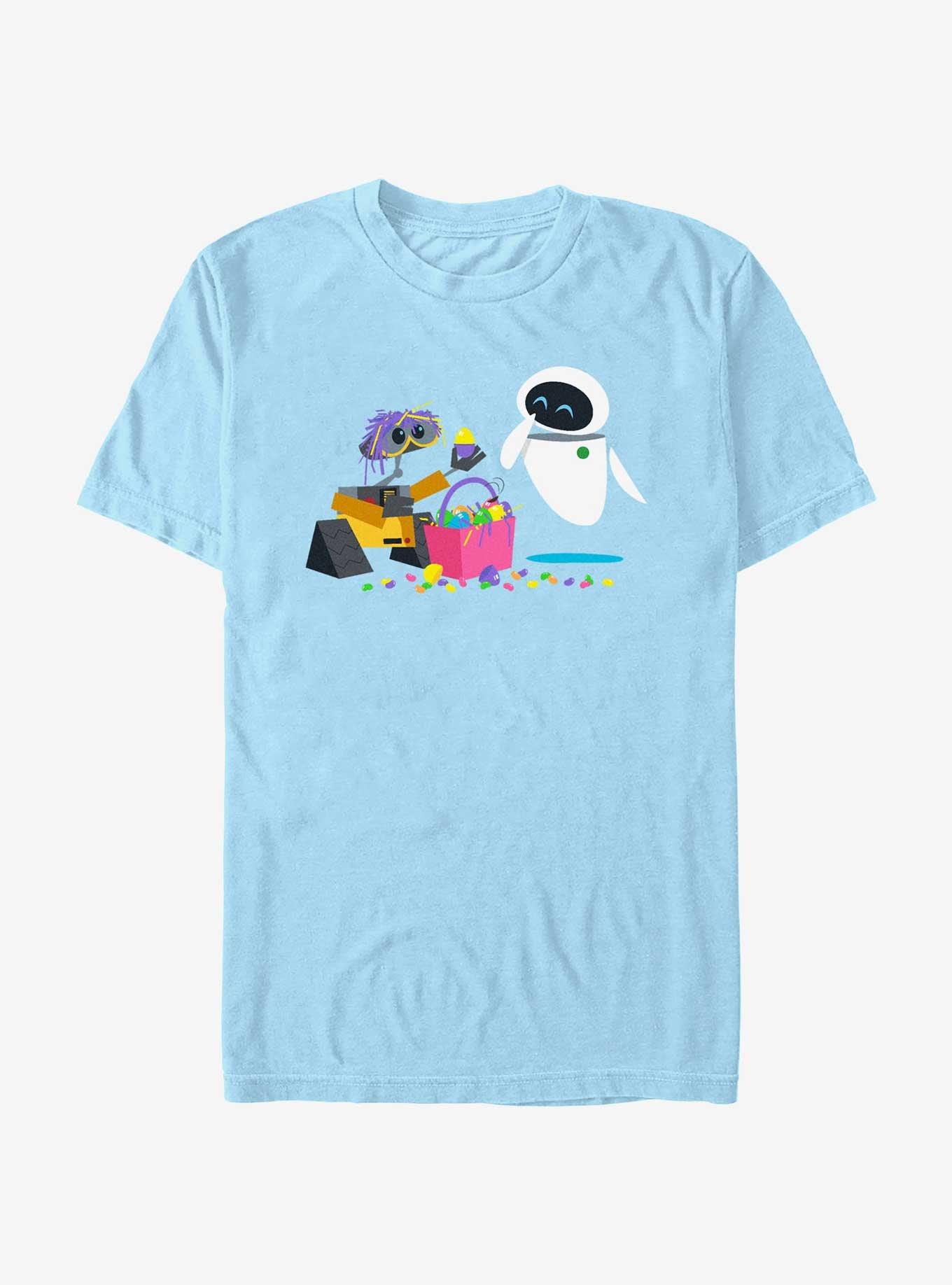 Disney Pixar WALL-E Egg Basket T-Shirt, LT BLUE, hi-res