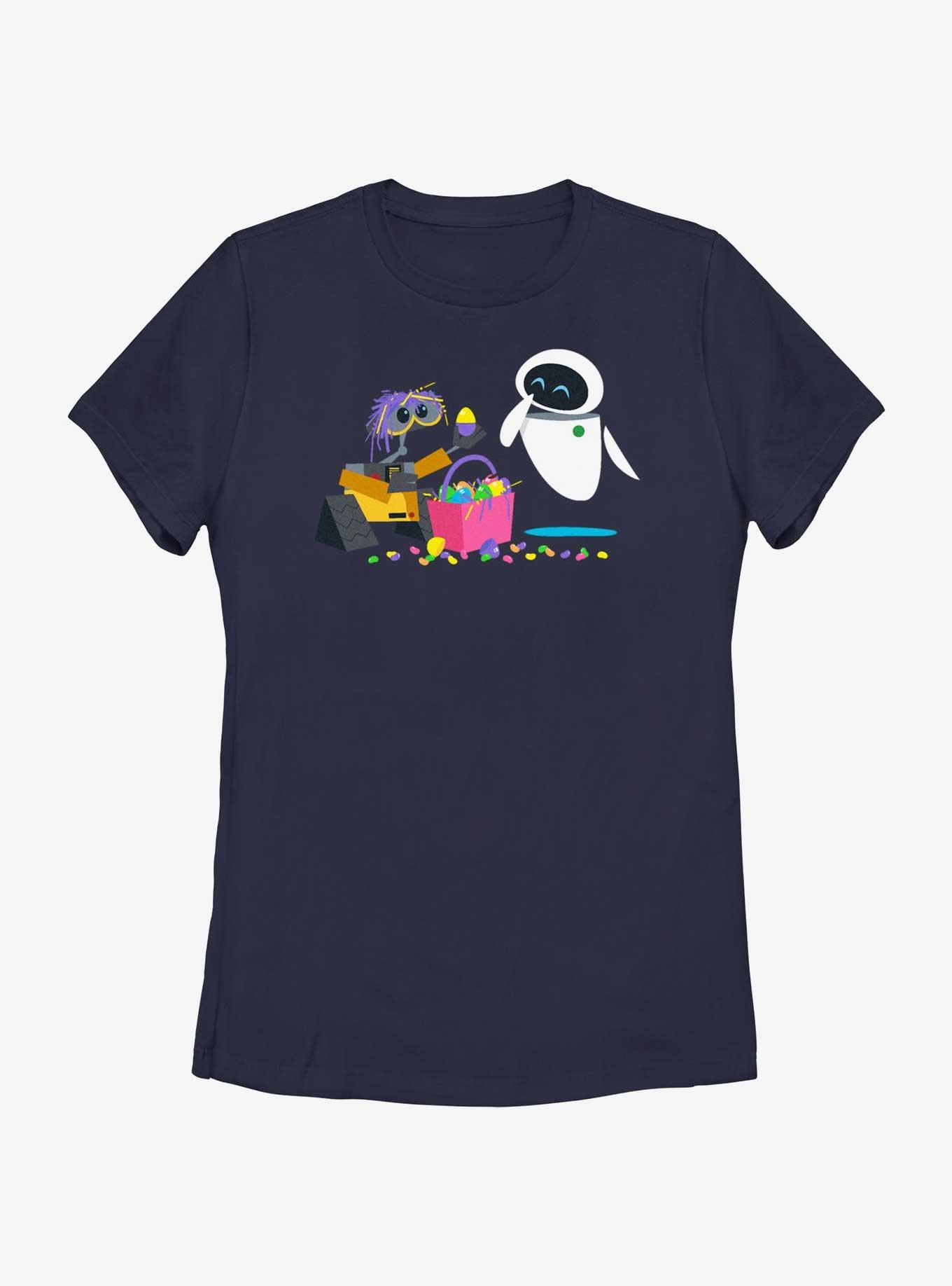 Disney Pixar WALL-E Egg Basket Womens T-Shirt