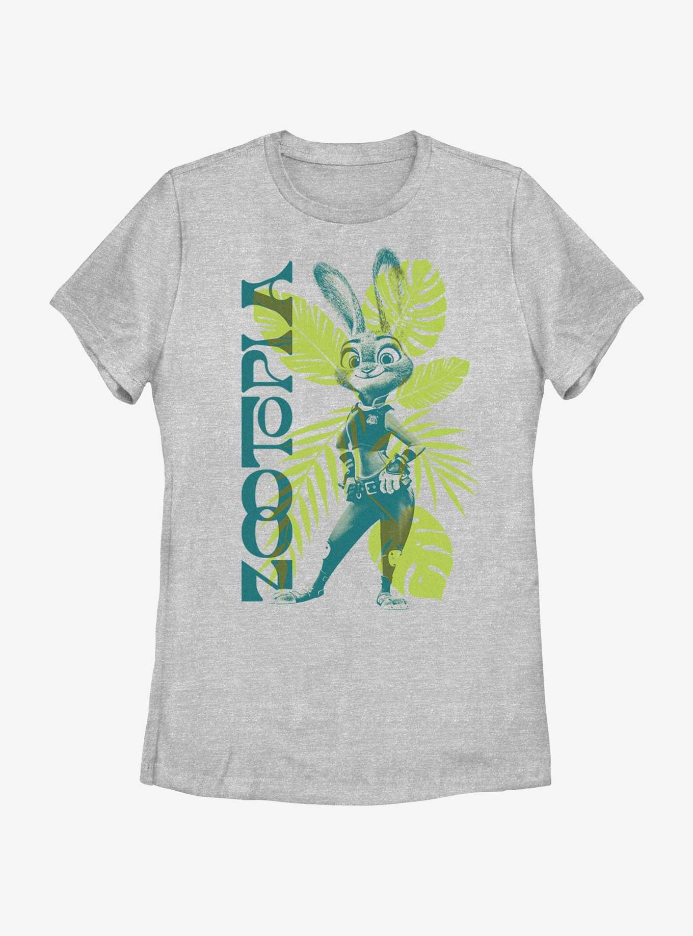 Disney Zootopia Tropical Judy Hopps Womens T-Shirt