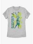 Disney Zootopia Tropical Judy Hopps Womens T-Shirt, ATH HTR, hi-res