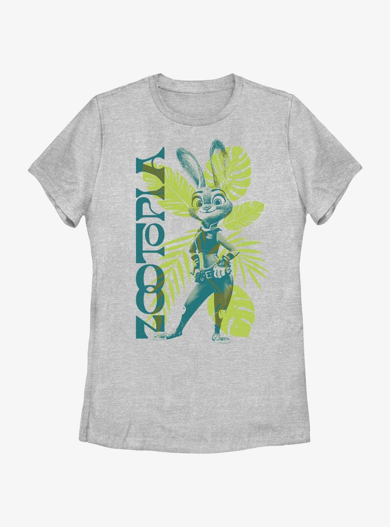 Disney Zootopia Tropical Judy Hopps Womens T-Shirt, , hi-res
