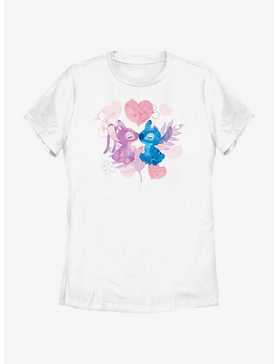Disney Lilo & Stitch Stitch & Angel Womens T-Shirt, , hi-res