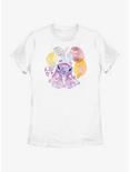 Disney Lilo & Stitch Angel Easter Eggs Womens T-Shirt, WHITE, hi-res
