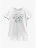 Disney Mickey Mouse Spring Into The Season Youth Girls T-Shirt, WHITE, hi-res