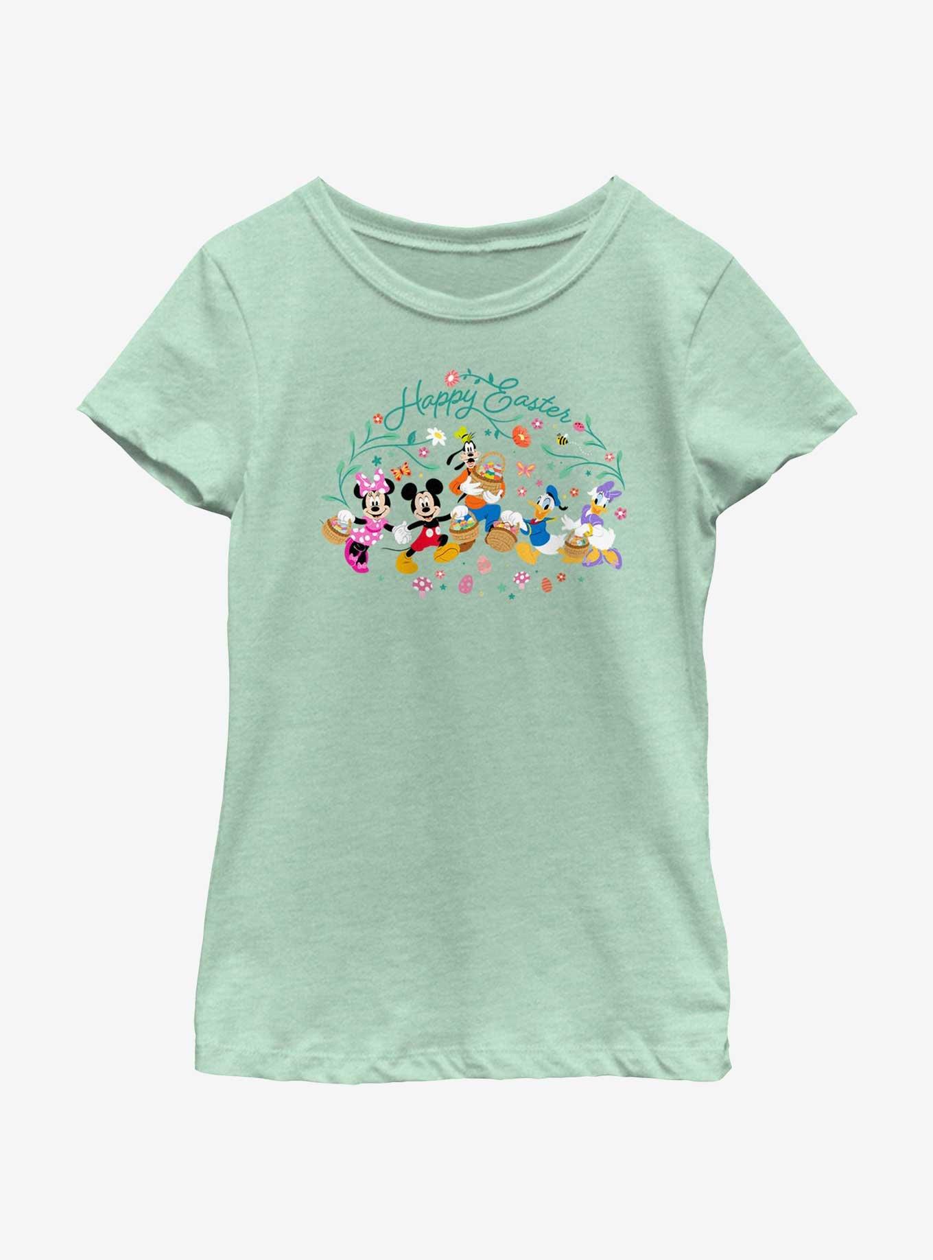 Disney Mickey Mouse Mickey And Friends Happy Easter Youth Girls T-Shirt, , hi-res