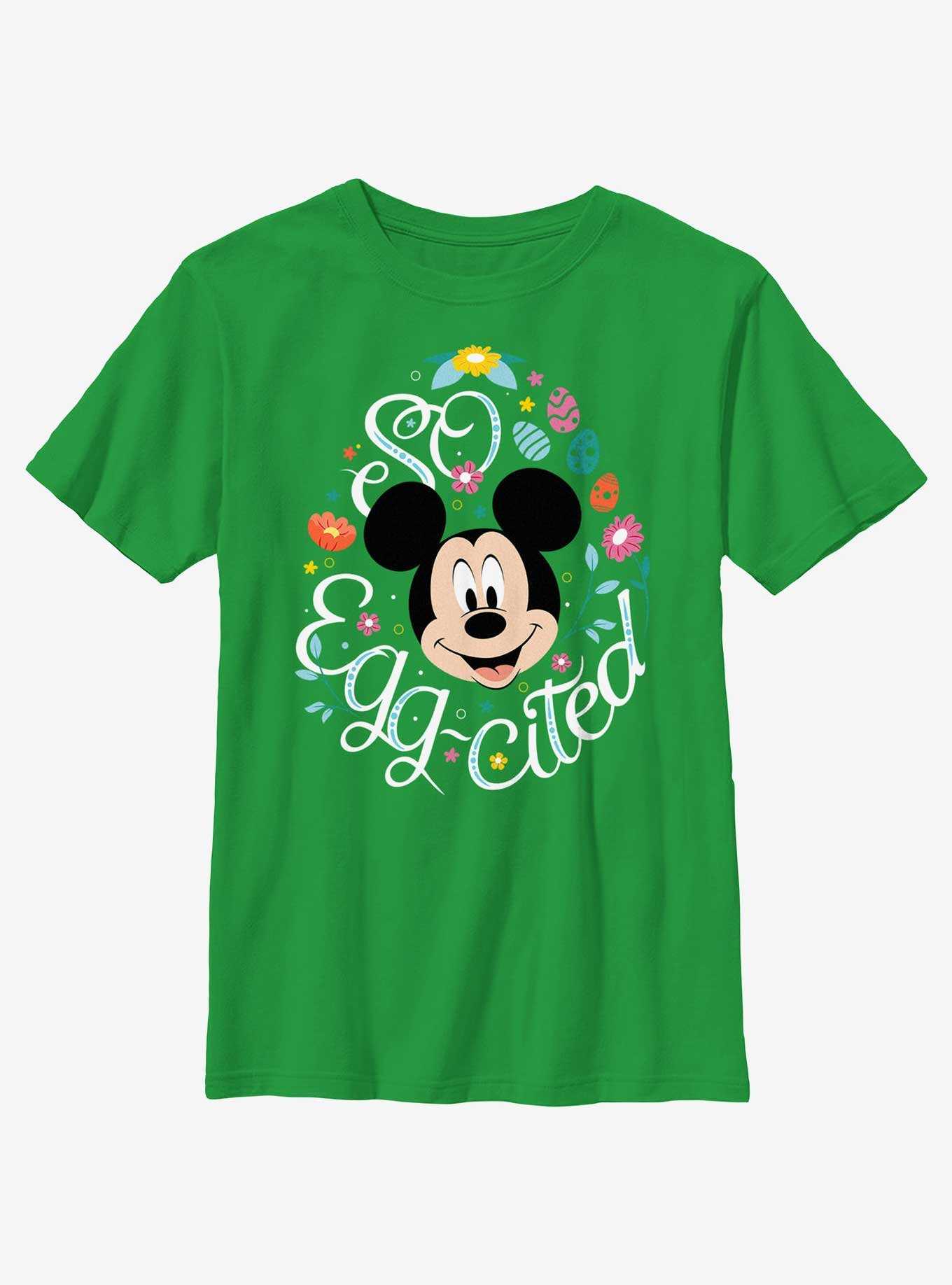 Disney Mickey Mouse So Egg-Cited Youth T-Shirt, , hi-res