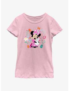 Disney Minnie Mouse Hug Bunny Youth Girls T-Shirt, , hi-res