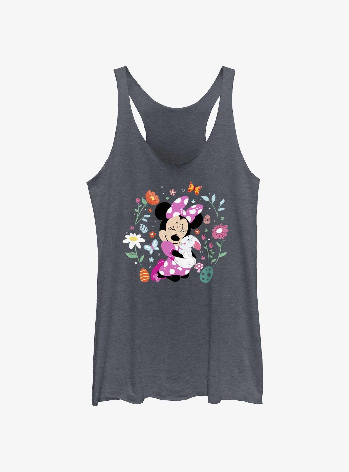 Disney Minnie Mouse Hug Bunny Womens Tank Top