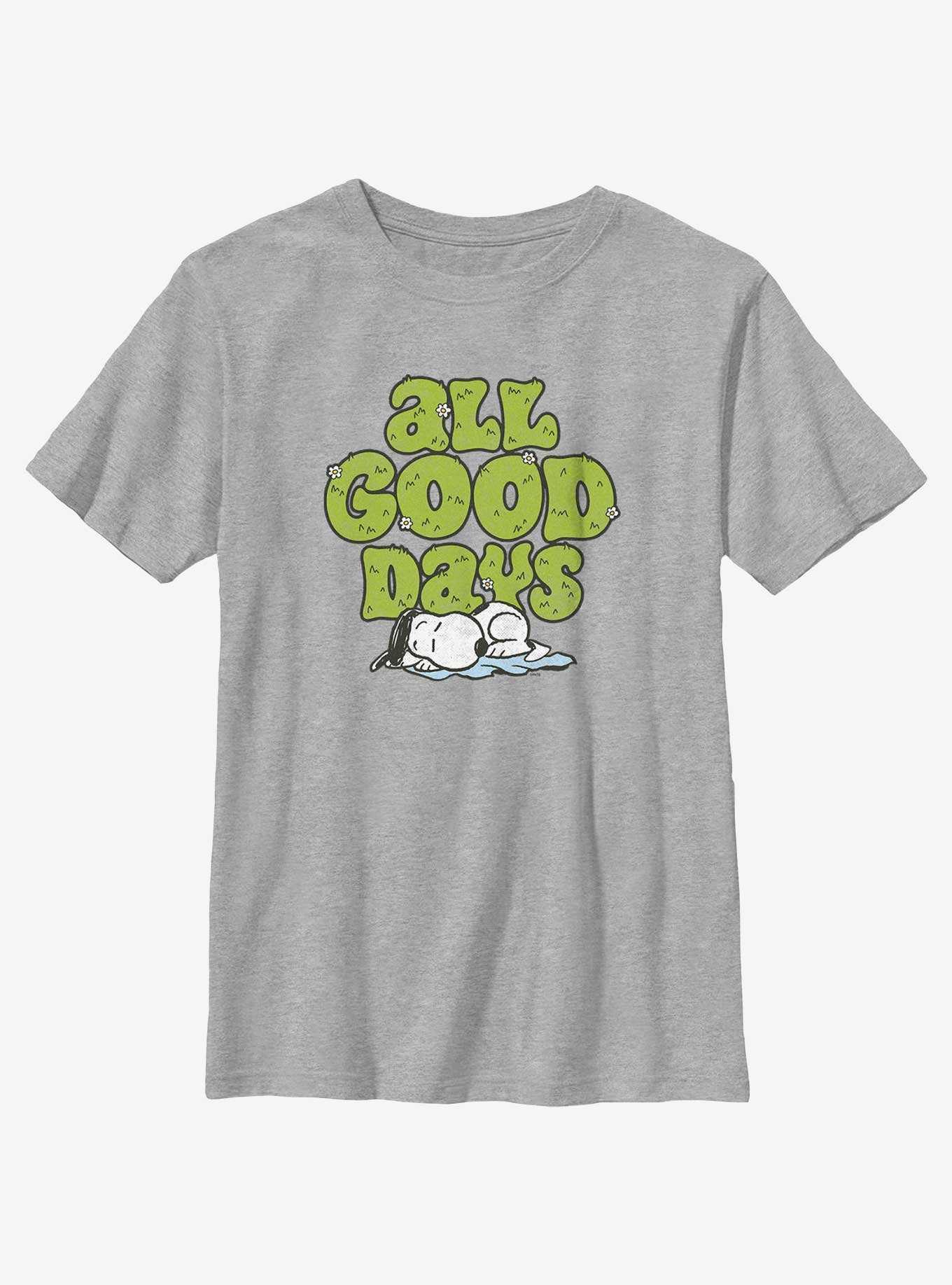 Youth Grey Snoopy Tshirt