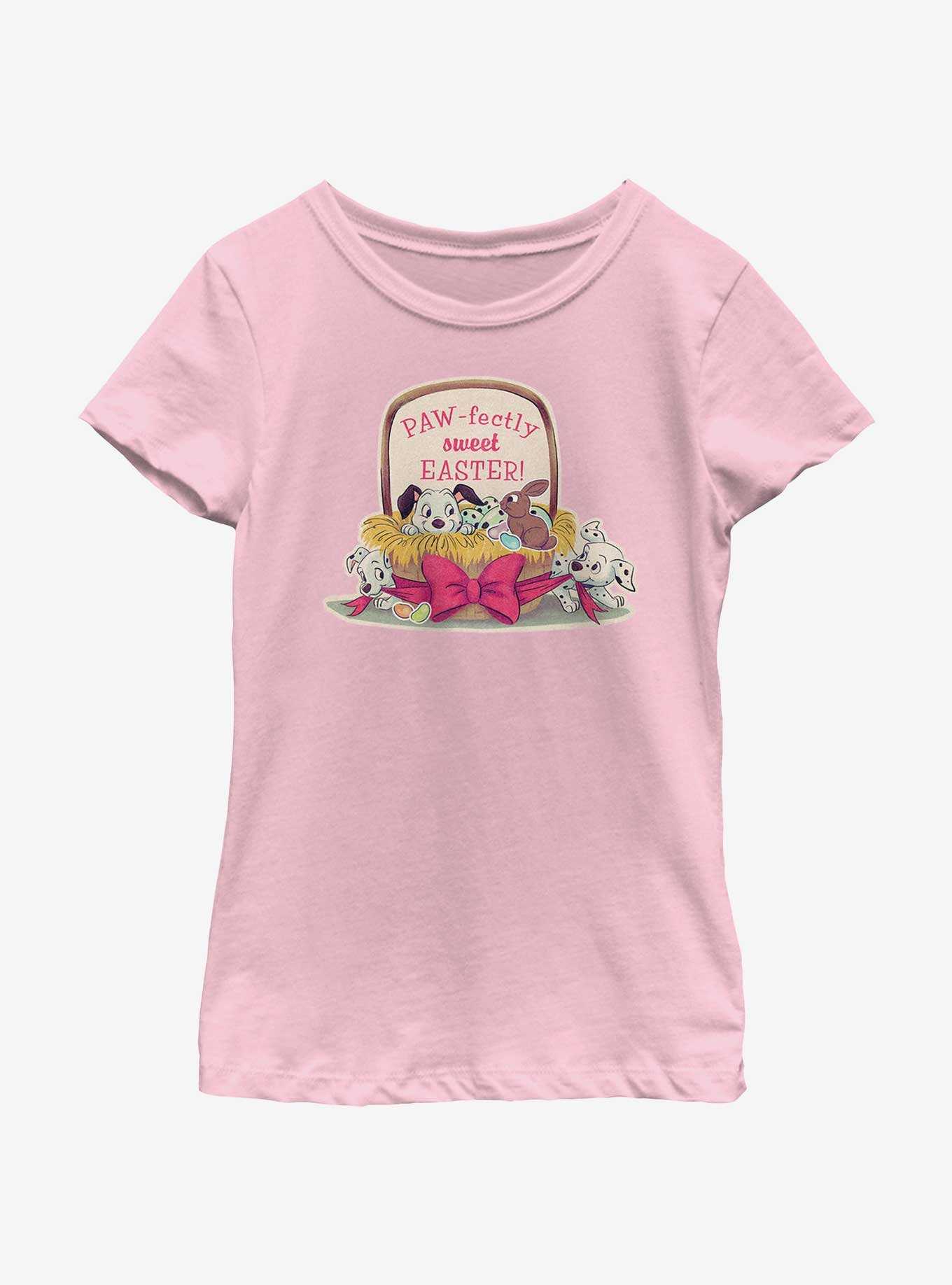 Disney 101 Dalmatians Paw-Fectly Sweet Easter Youth Girls T-Shirt, , hi-res