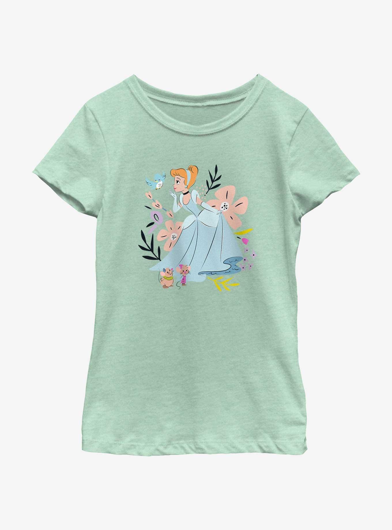 Disney Cinderella And Friends Youth Girls T-Shirt