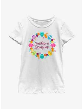 Disney Princesses Sunshine Spring Youth Girls T-Shirt, , hi-res