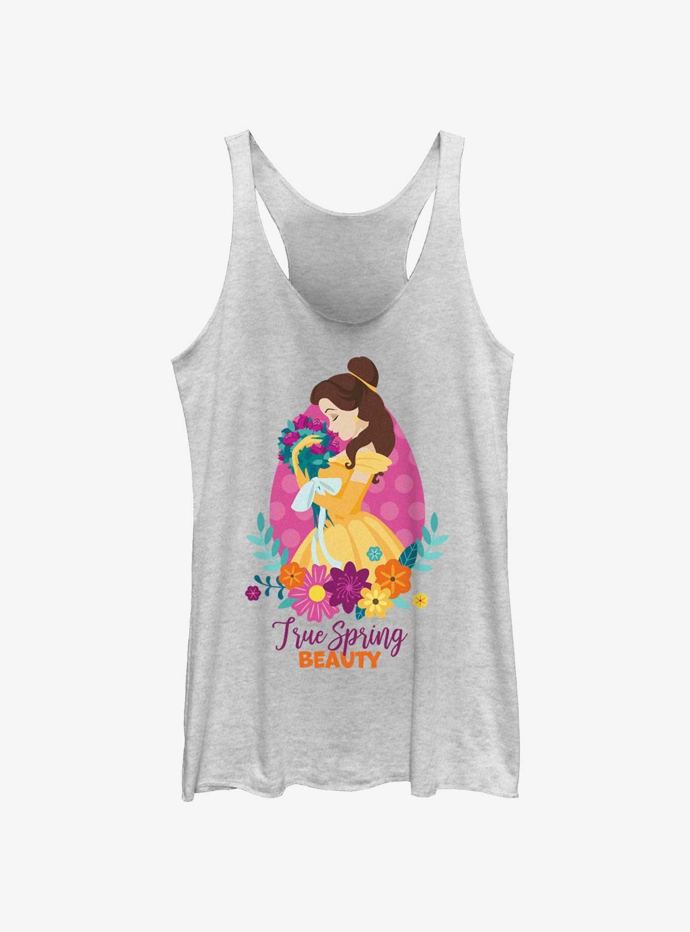 Disney Beauty and the Beast Belle True Spring Womens Tank Top