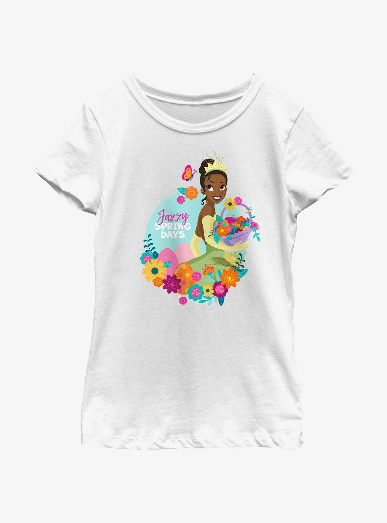 Disney the Princess And Frog Tiana Jazz Spring Youth Girls T-Shirt