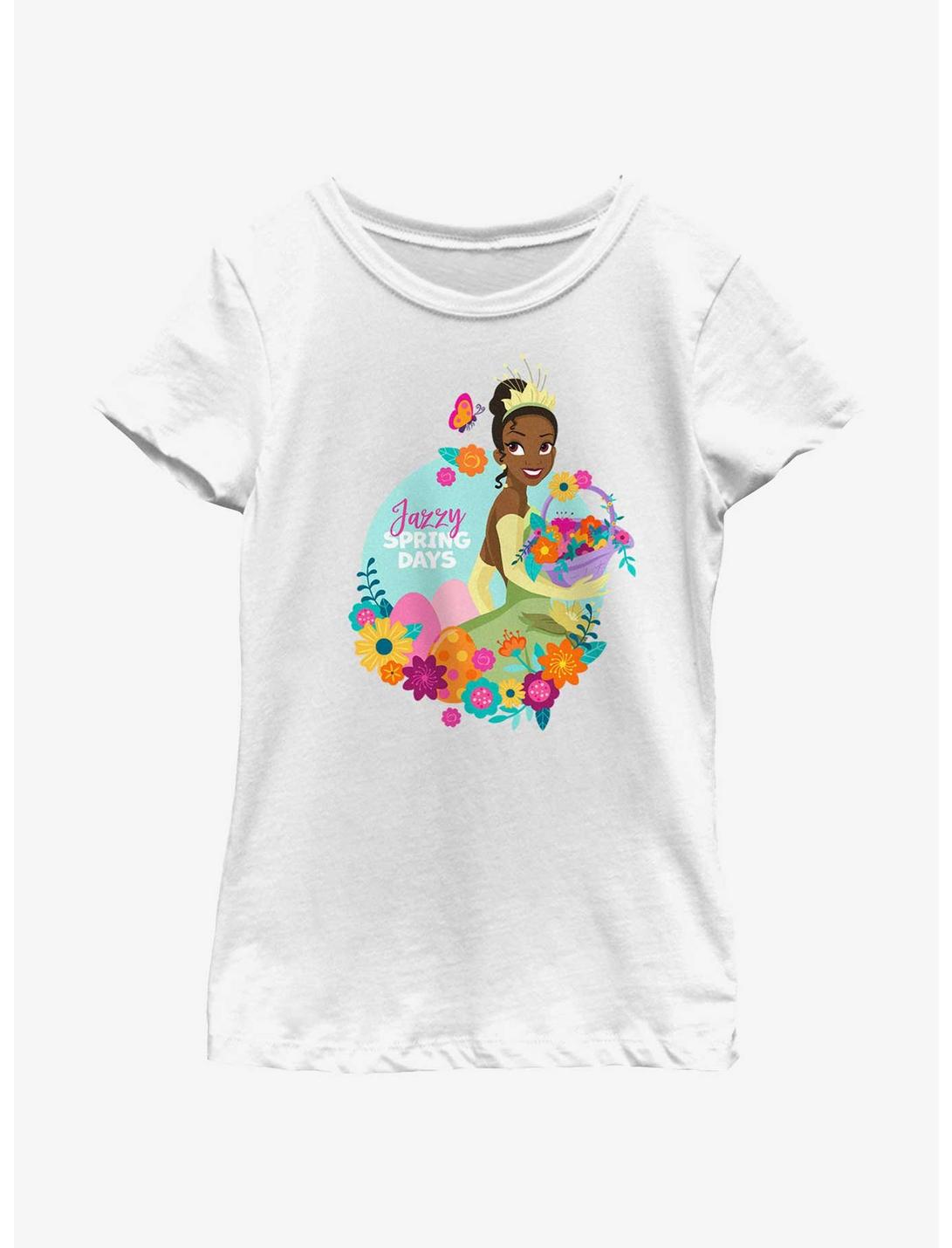 Disney The Princess and the Frog Tiana Jazz And Spring Youth Girls T-Shirt, WHITE, hi-res