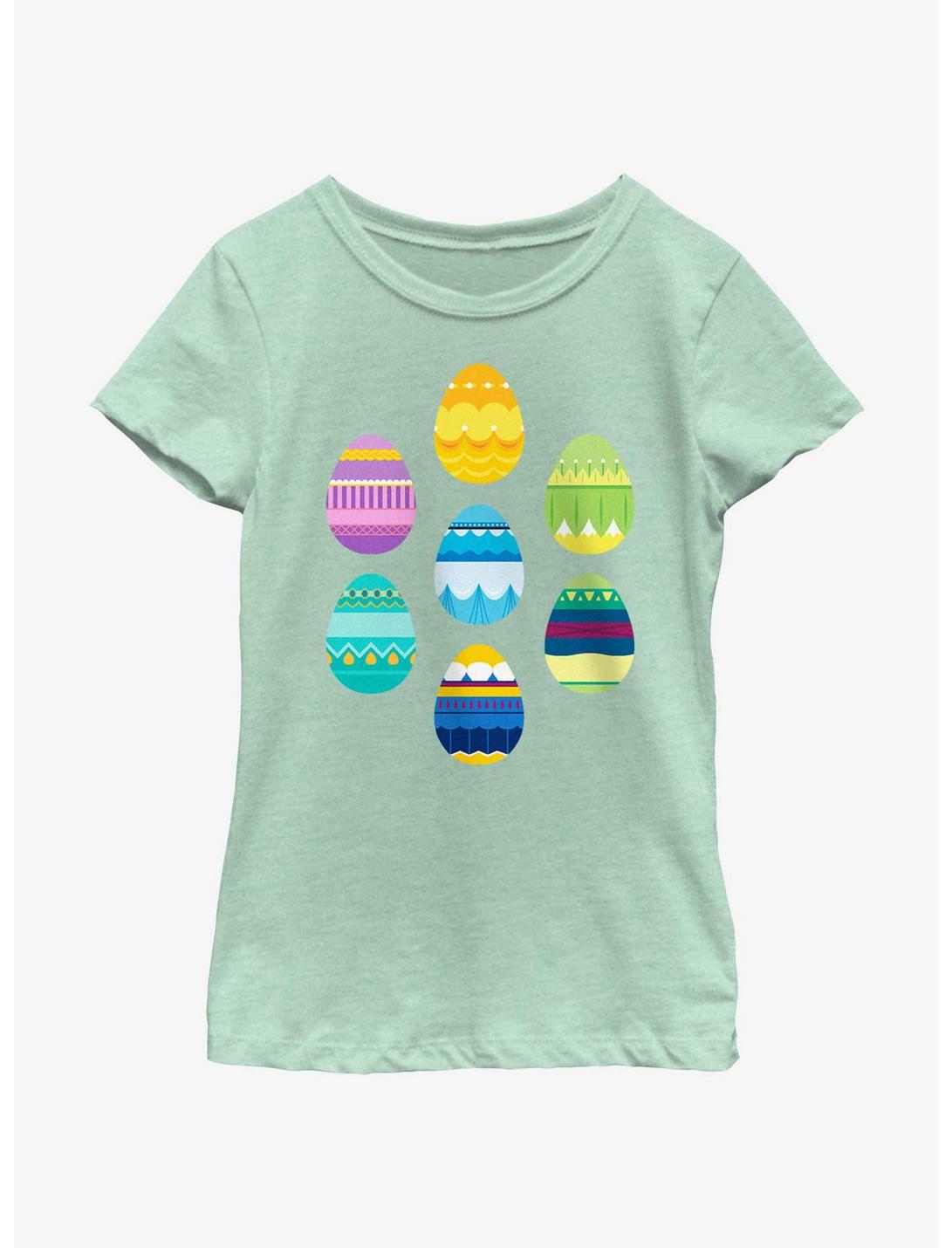 Disney Princesses Easter Egg Jumble Youth Girls T-Shirt, MINT, hi-res