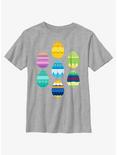 Disney Princesses Easter Egg Jumble Youth T-Shirt, ATH HTR, hi-res