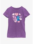 Disney Lilo & Stitch Stitch & Angel Youth Girls T-Shirt, PURPLE BERRY, hi-res