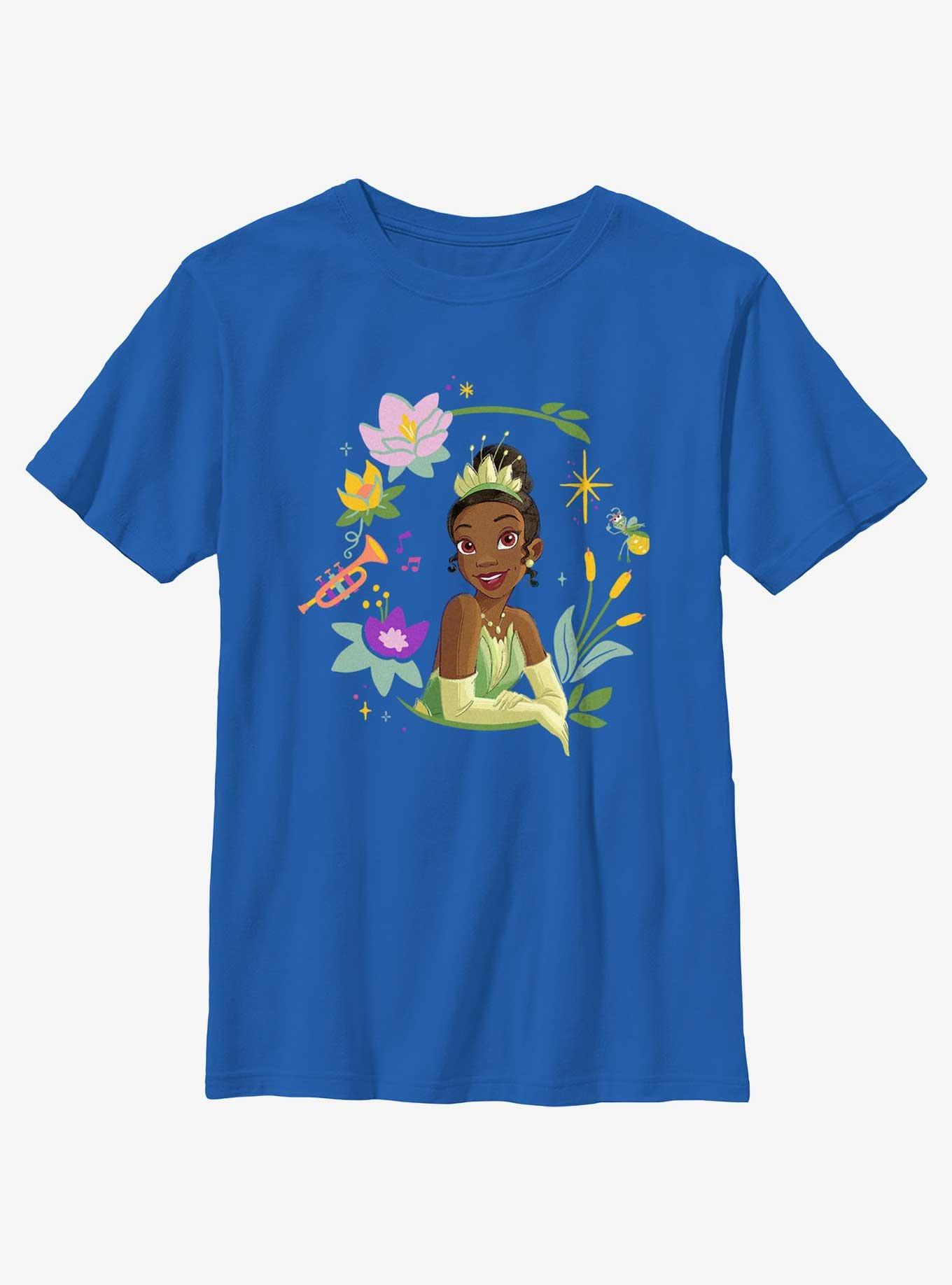 Disney Princesses Tiana Bust Youth T-Shirt