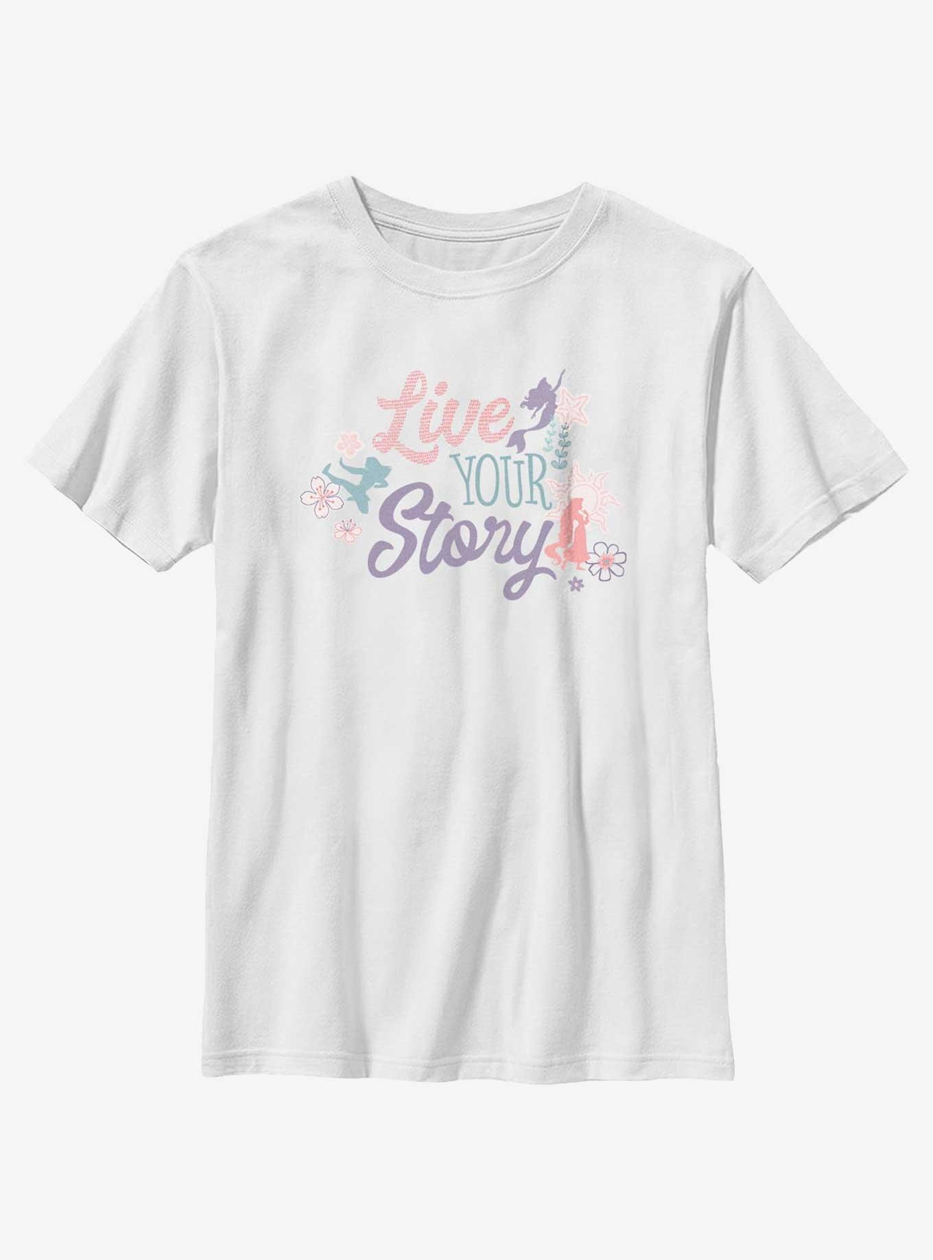 Disney Princesses Live Your Story Youth T-Shirt, , hi-res