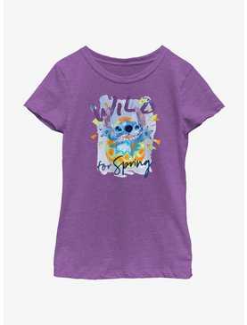 Disney Lilo & Stitch Wild For Spring Youth Girls T-Shirt, , hi-res