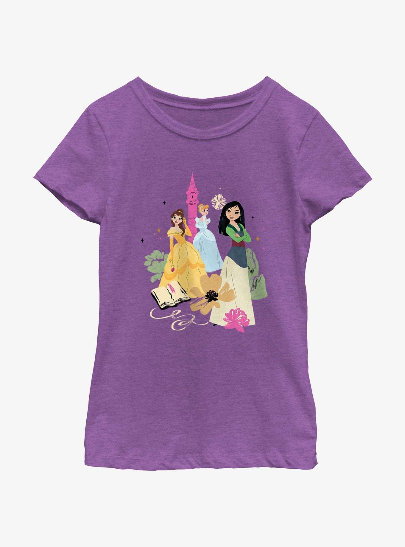 Disney Princesses Fantasy Princess Youth Girls T-Shirt