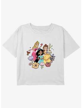 Disney Princesses Princess And Friends Youth Girls Boxy Crop T-Shirt, , hi-res