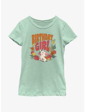 Disney Moana Pua Birthday Girl Youth Girls T-Shirt, , hi-res