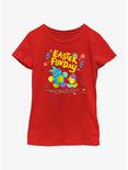Disney Pixar Toy Story 4 Easter Funday Youth Girls T-Shirt, RED, hi-res
