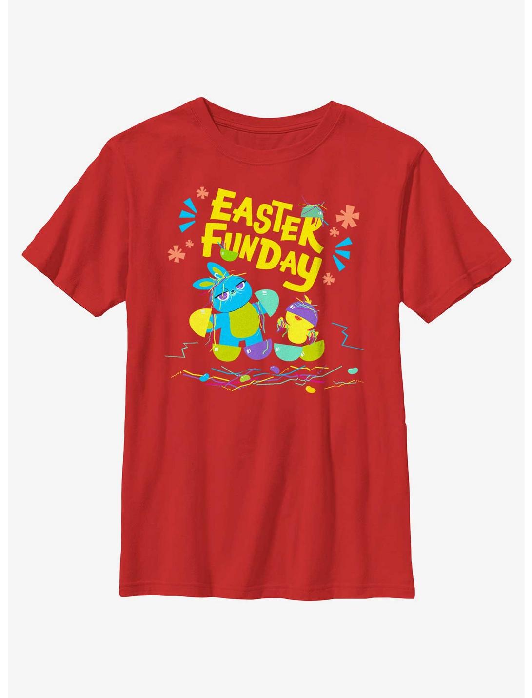 Disney Pixar Toy Story 4 Easter Funday Youth T-Shirt, RED, hi-res