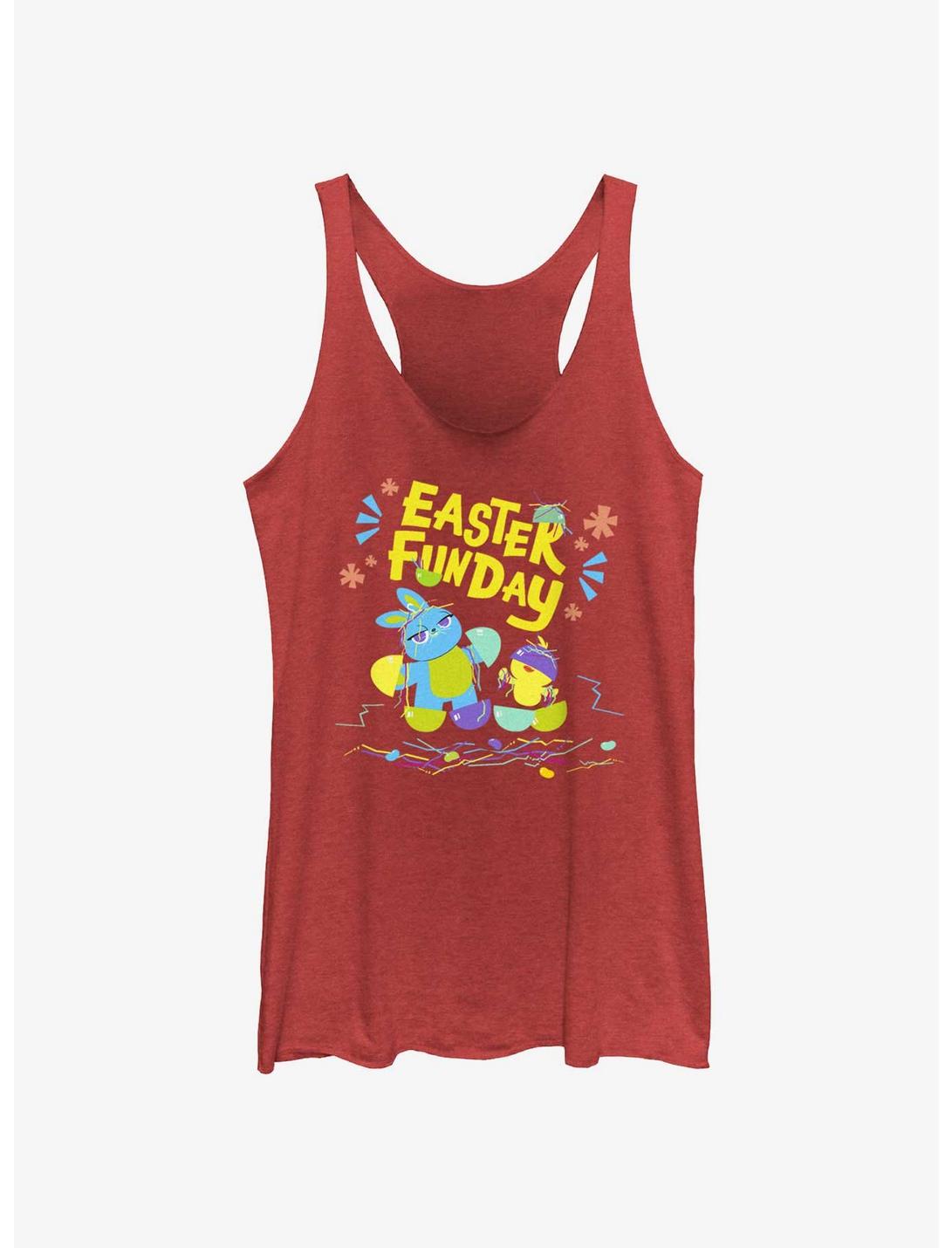 Disney Pixar Toy Story 4 Easter Funday Womens Tank Top, RED HTR, hi-res