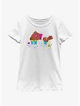 Disney Pixar Toy Story Chocolate Bunny Youth Girls T-Shirt, WHITE, hi-res