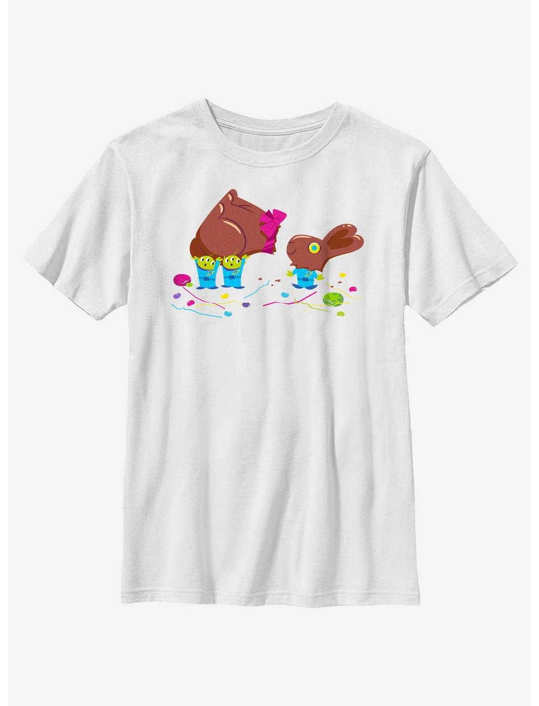 Disney Pixar Toy Story Chocolate Bunny Youth T-Shirt, WHITE, hi-res