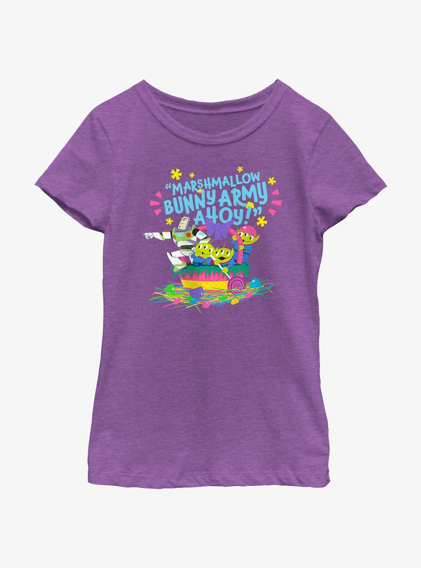Disney Pixar Toy Story Marshmallow Bunny Army Youth Girls T-Shirt, , hi-res